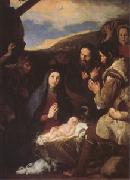 Jusepe de Ribera The Adoration of the Shepherds (mk05) china oil painting artist